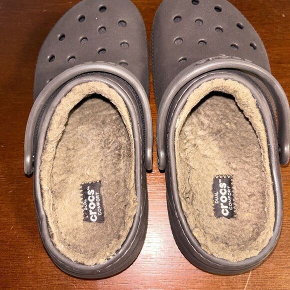 NWOT Crocs classic lined clogs size 13 - Picture 5 of 7